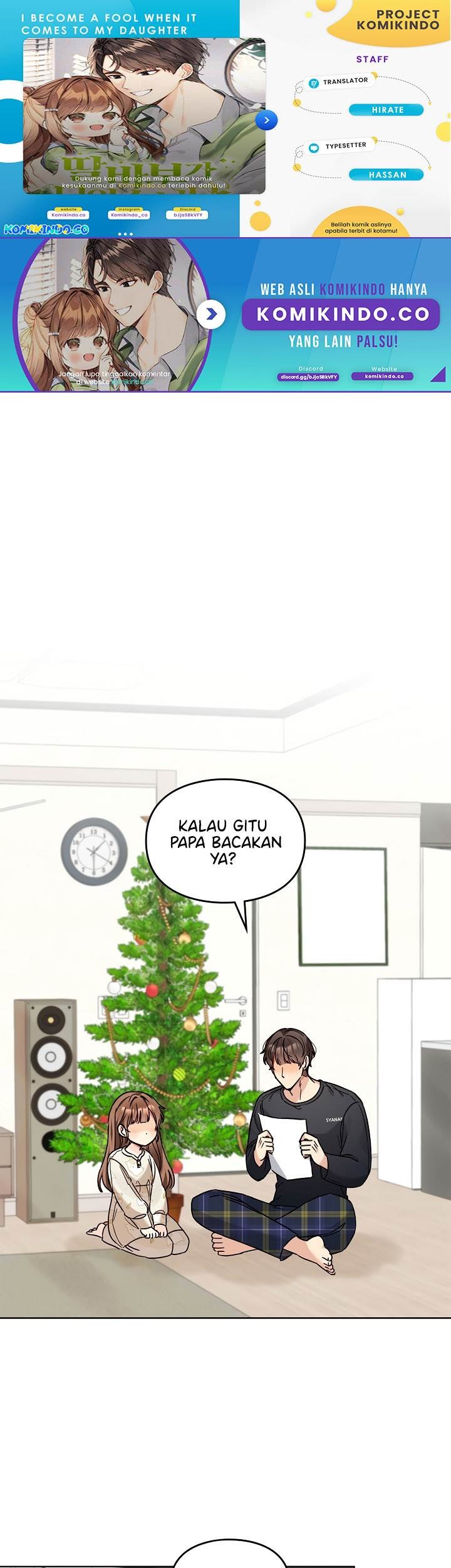 I Become a Fool When It Comes to My Daughter Chapter 105 - halaman 1