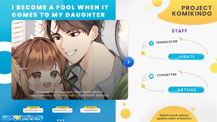 I Become a Fool When It Comes to My Daughter Chapter 107 - halaman 1