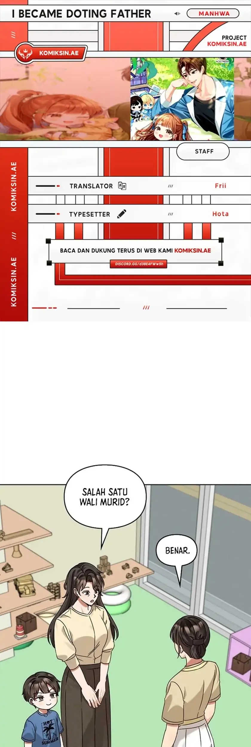 I Become a Fool When It Comes to My Daughter Chapter 204 - halaman 1