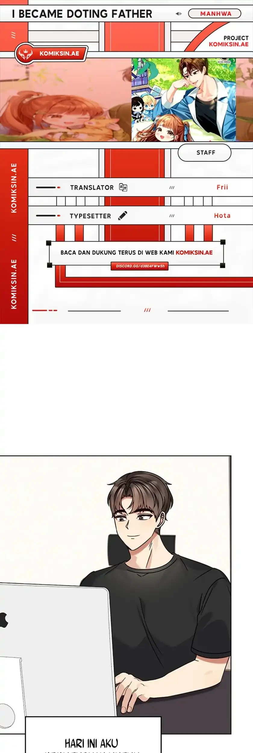 I Become a Fool When It Comes to My Daughter Chapter 205 - halaman 1