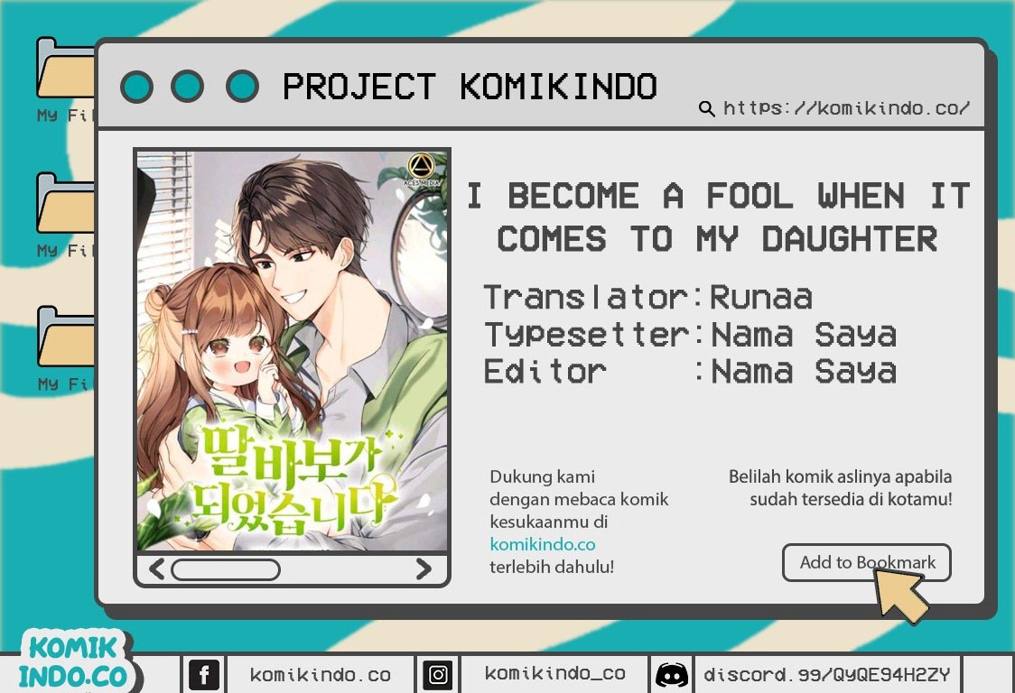 I Become a Fool When It Comes to My Daughter Chapter 7 - halaman 1