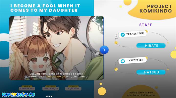 I Become a Fool When It Comes to My Daughter Chapter 98 - halaman 1
