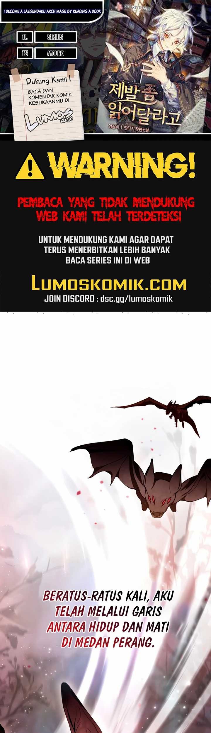 I Become a Legendary ArchMage by Reading a Book Chapter 13 - halaman 1