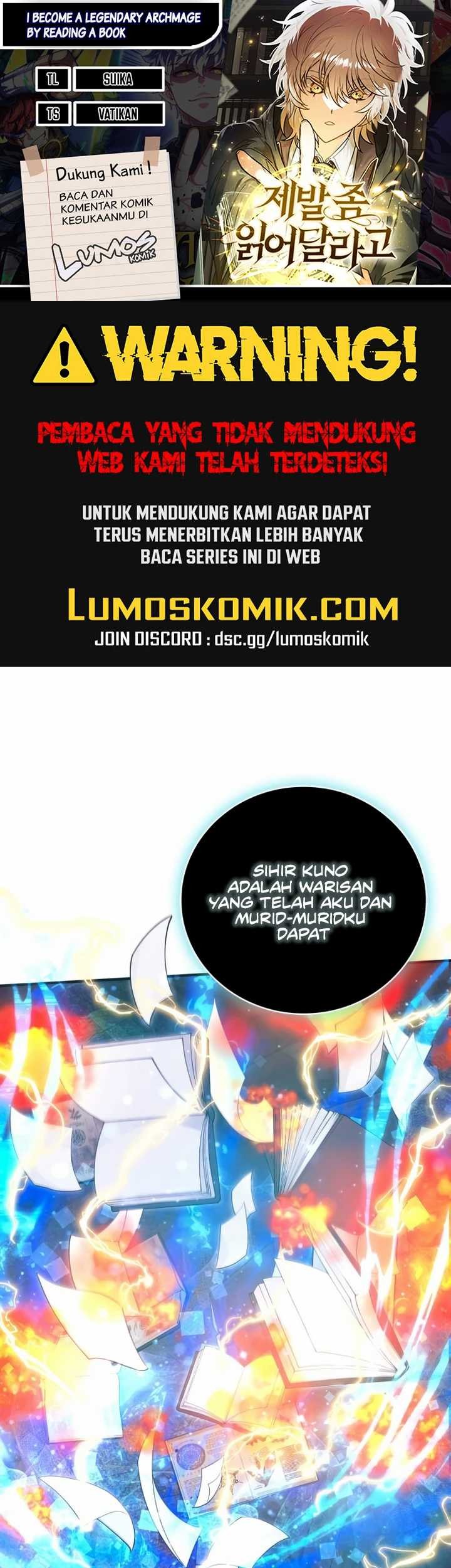 I Become a Legendary ArchMage by Reading a Book Chapter 21 - halaman 1