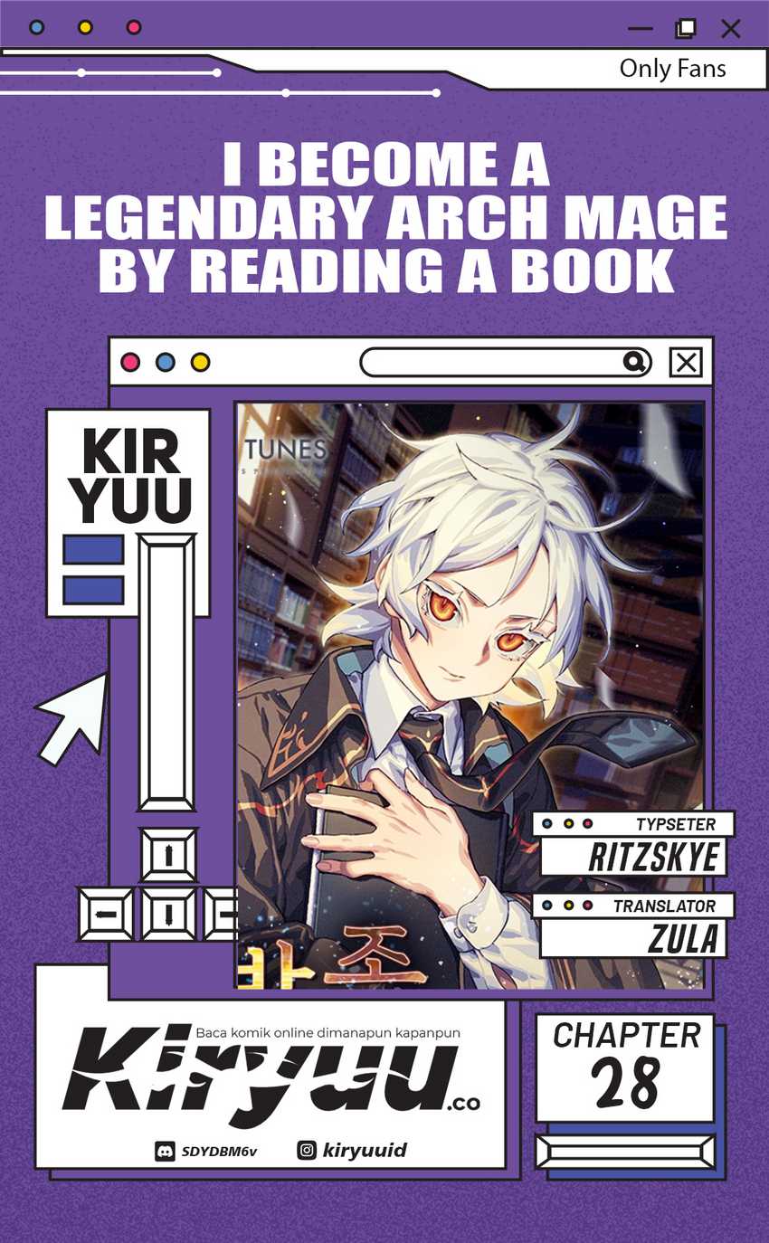 I Become a Legendary ArchMage by Reading a Book Chapter 28 - halaman 1