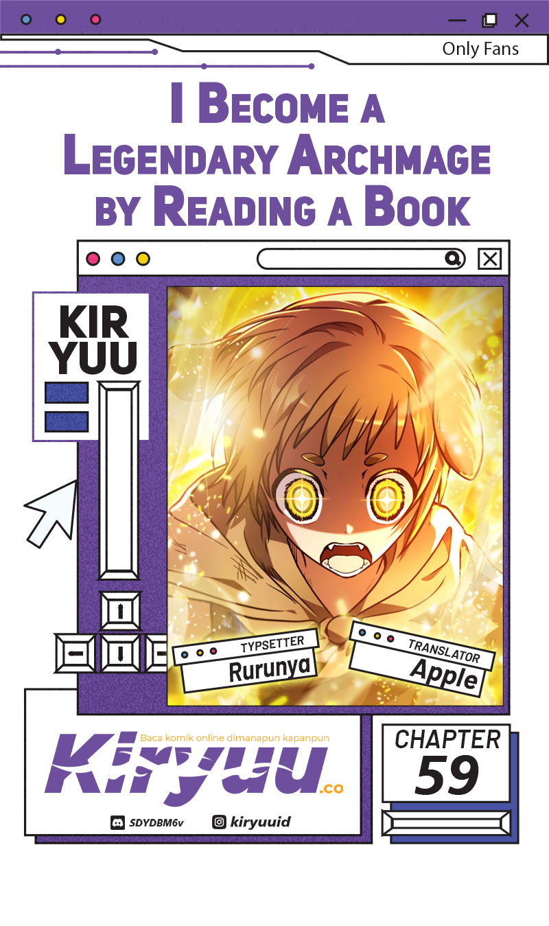 I Become a Legendary ArchMage by Reading a Book Chapter 59 - halaman 1