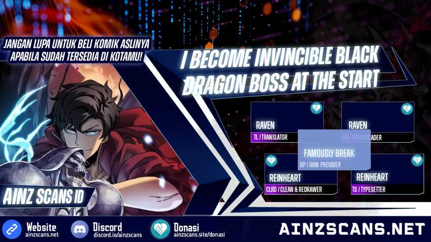 I Become Invincible Black Dragon Boss At The Start Chapter 1 - halaman 1