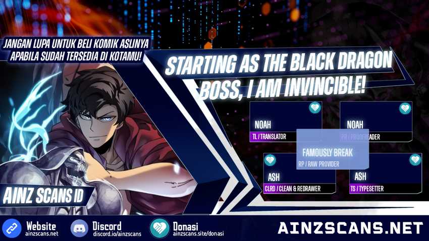 I Become Invincible Black Dragon Boss At The Start Chapter 10 - halaman 1
