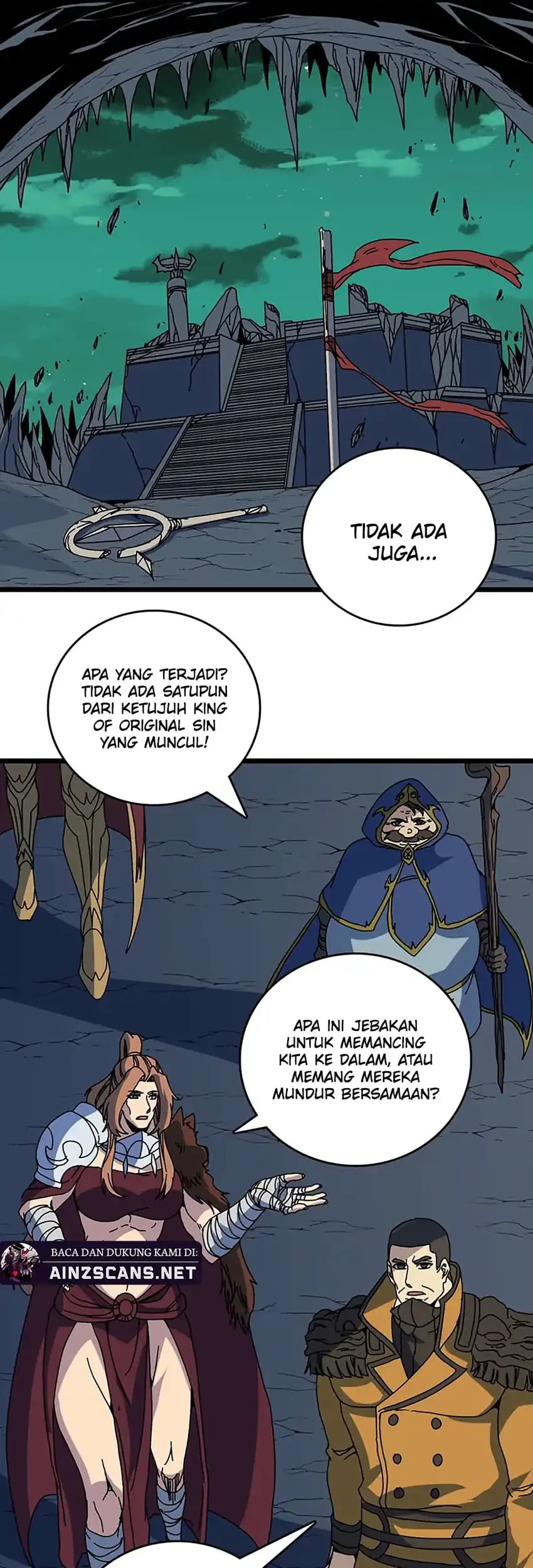 I Become Invincible Black Dragon Boss At The Start Chapter 100 - halaman 11