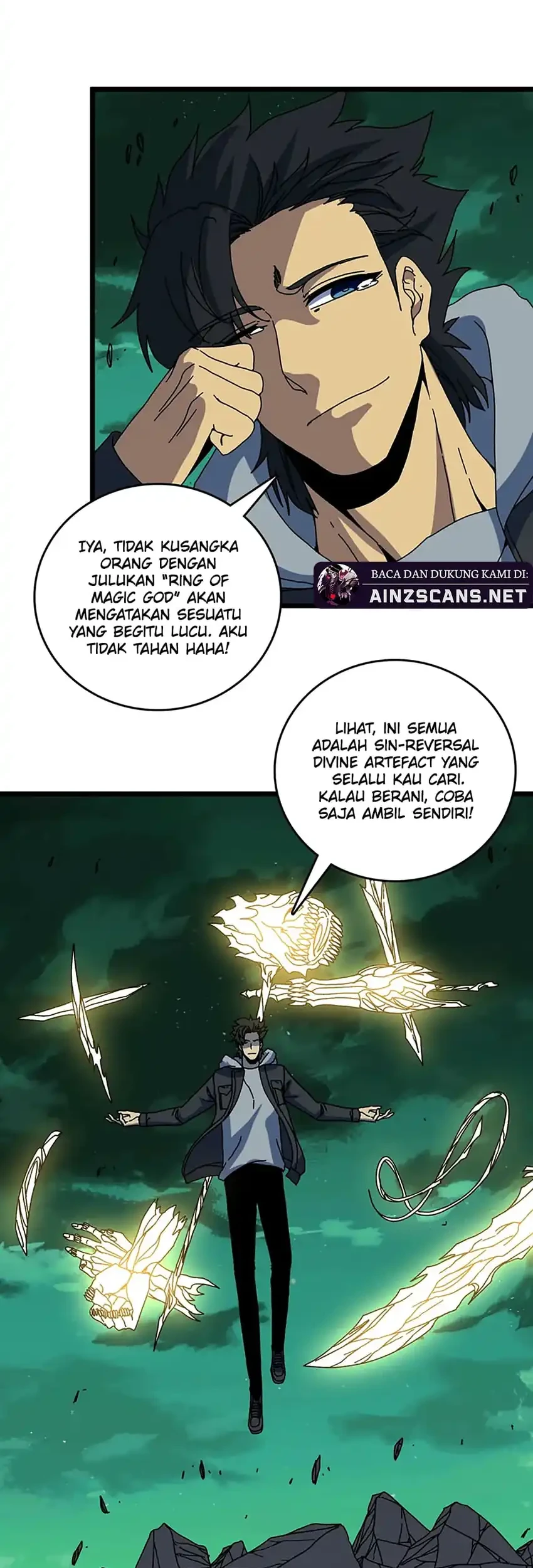 I Become Invincible Black Dragon Boss At The Start Chapter 100 - halaman 29