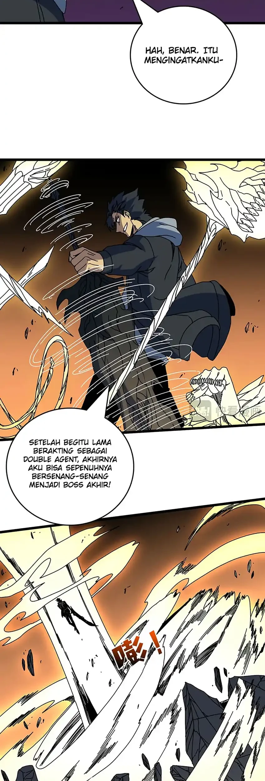 I Become Invincible Black Dragon Boss At The Start Chapter 100 - halaman 33