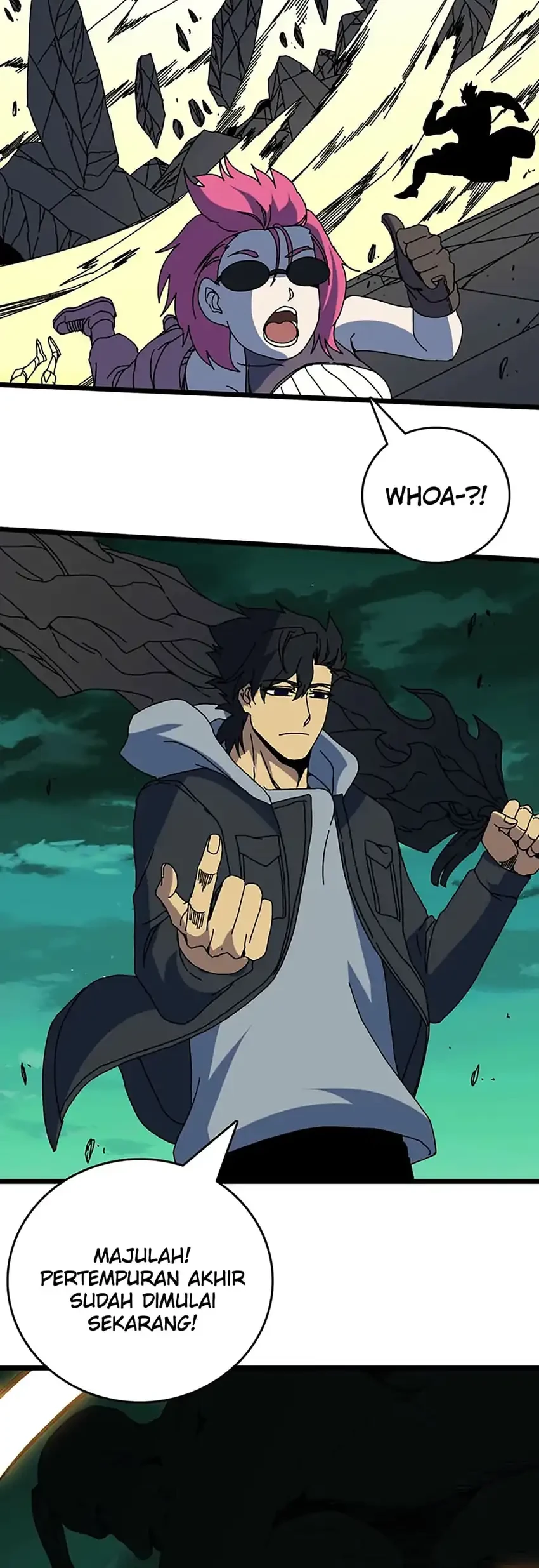 I Become Invincible Black Dragon Boss At The Start Chapter 100 - halaman 34