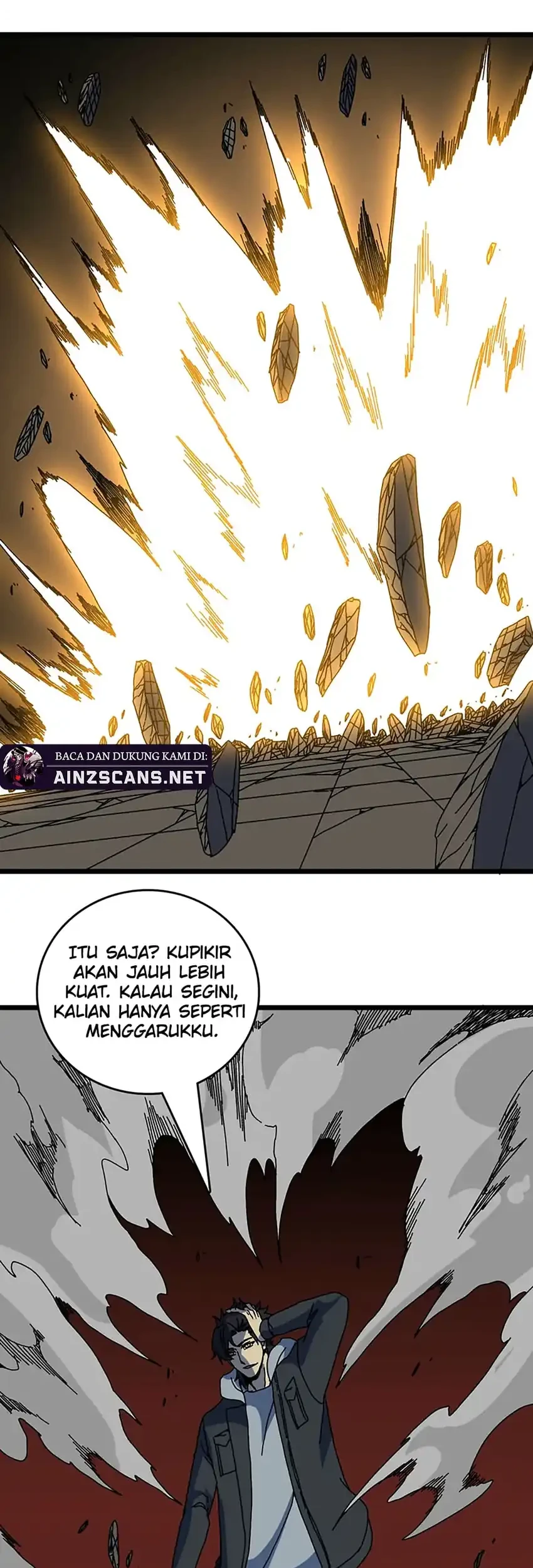 I Become Invincible Black Dragon Boss At The Start Chapter 100 - halaman 40