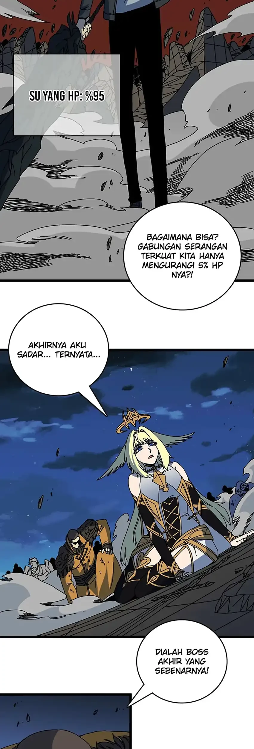 I Become Invincible Black Dragon Boss At The Start Chapter 100 - halaman 41