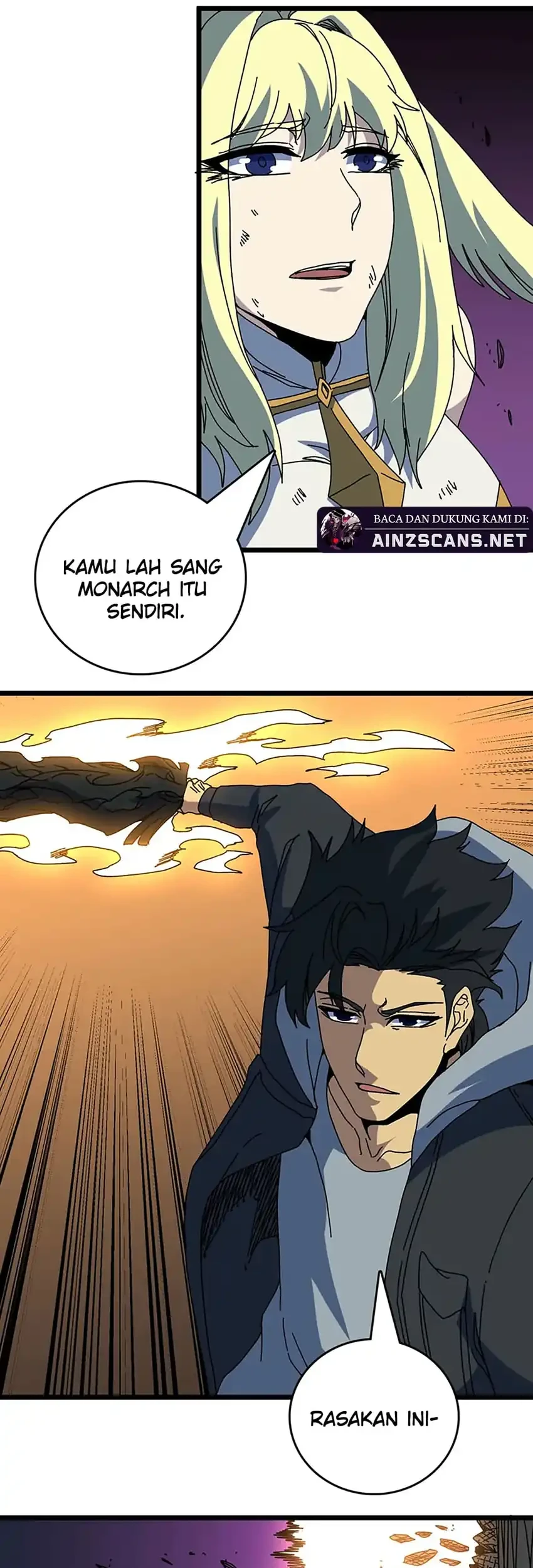 I Become Invincible Black Dragon Boss At The Start Chapter 100 - halaman 43