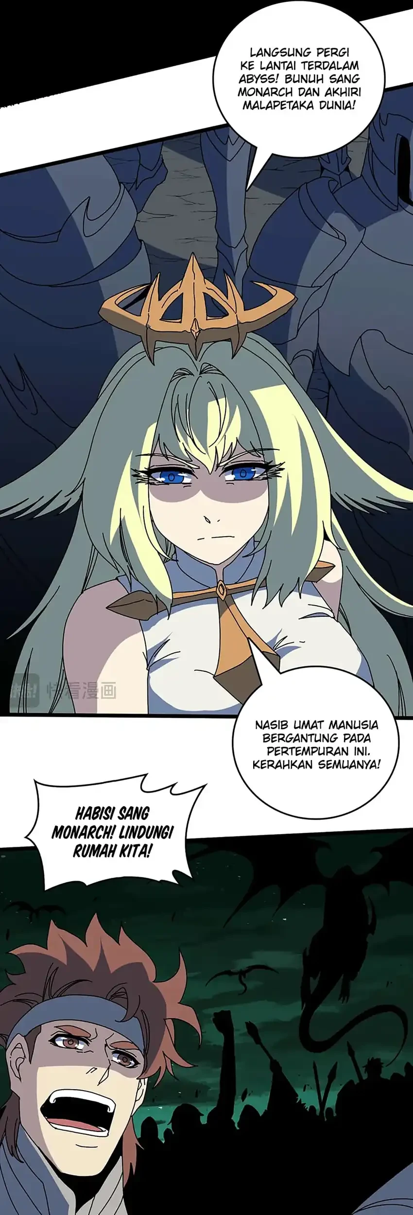 I Become Invincible Black Dragon Boss At The Start Chapter 100 - halaman 5
