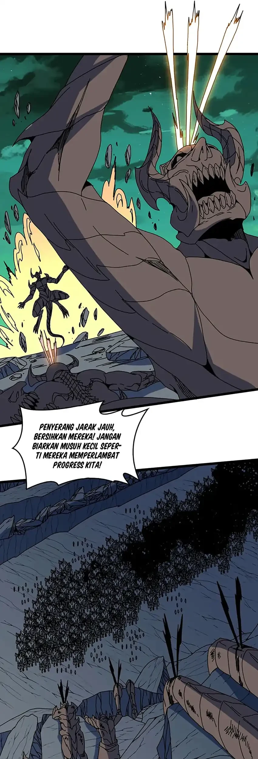 I Become Invincible Black Dragon Boss At The Start Chapter 100 - halaman 8