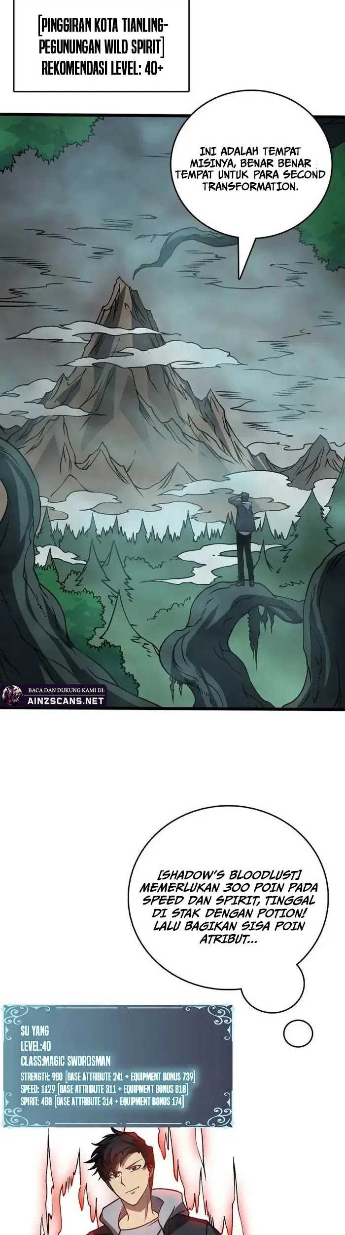 I Become Invincible Black Dragon Boss At The Start Chapter 15 - halaman 12