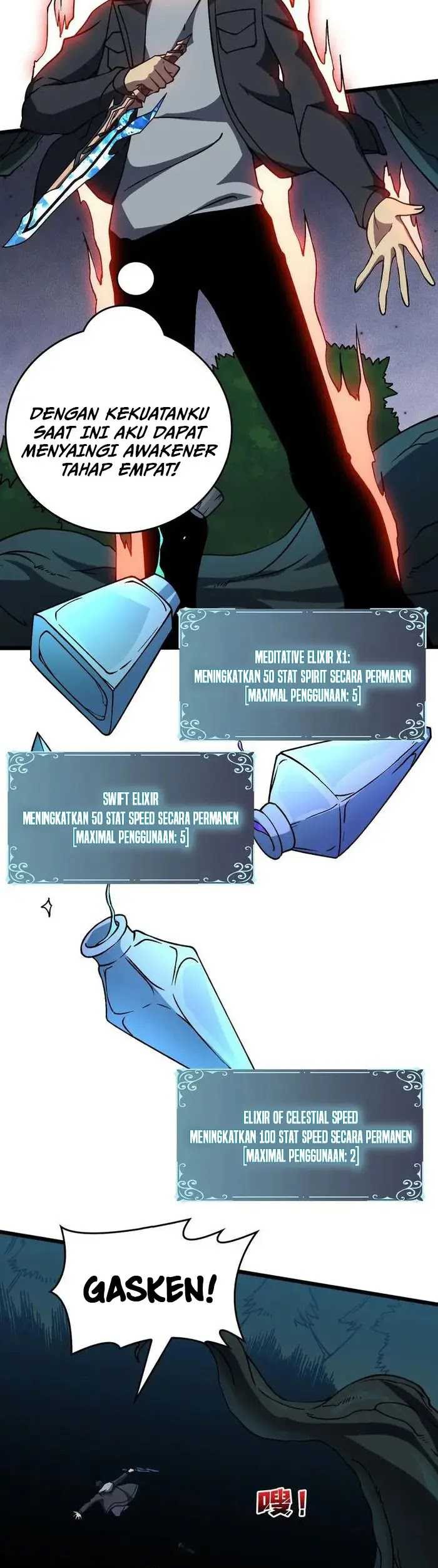 I Become Invincible Black Dragon Boss At The Start Chapter 15 - halaman 13