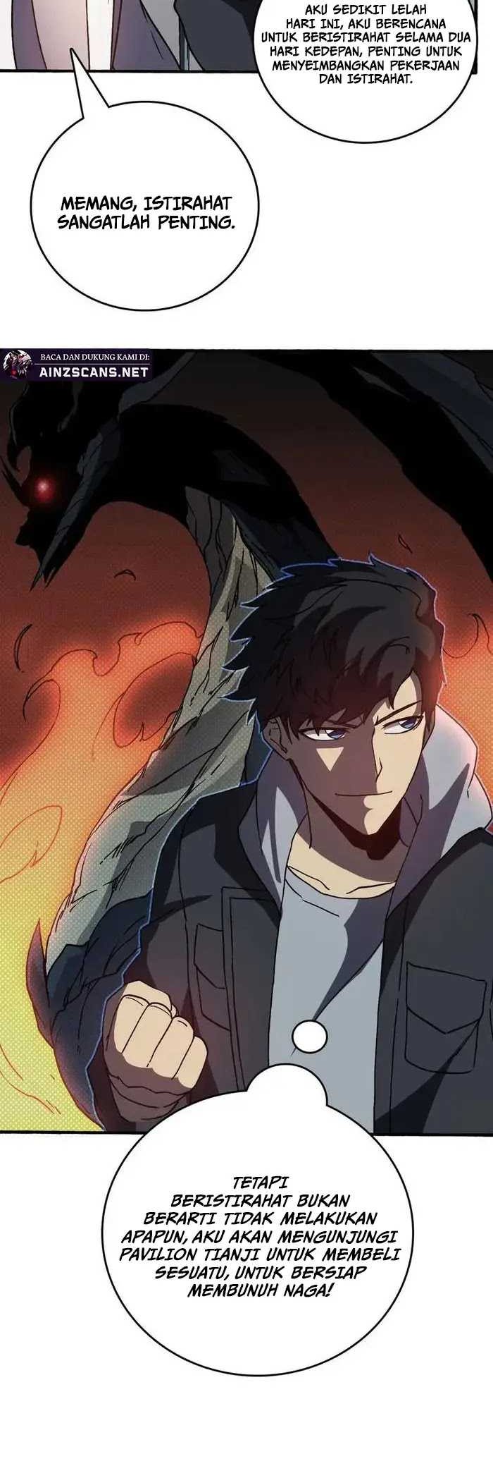 I Become Invincible Black Dragon Boss At The Start Chapter 15 - halaman 34