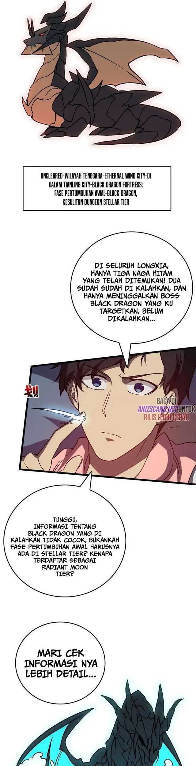 I Become Invincible Black Dragon Boss At The Start Chapter 16 - halaman 19