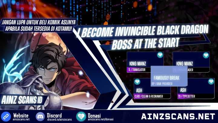 I Become Invincible Black Dragon Boss At The Start Chapter 18 - halaman 1