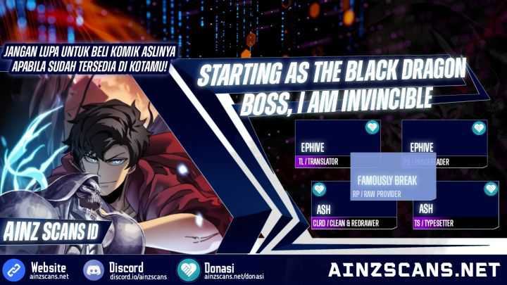 I Become Invincible Black Dragon Boss At The Start Chapter 21 - halaman 1
