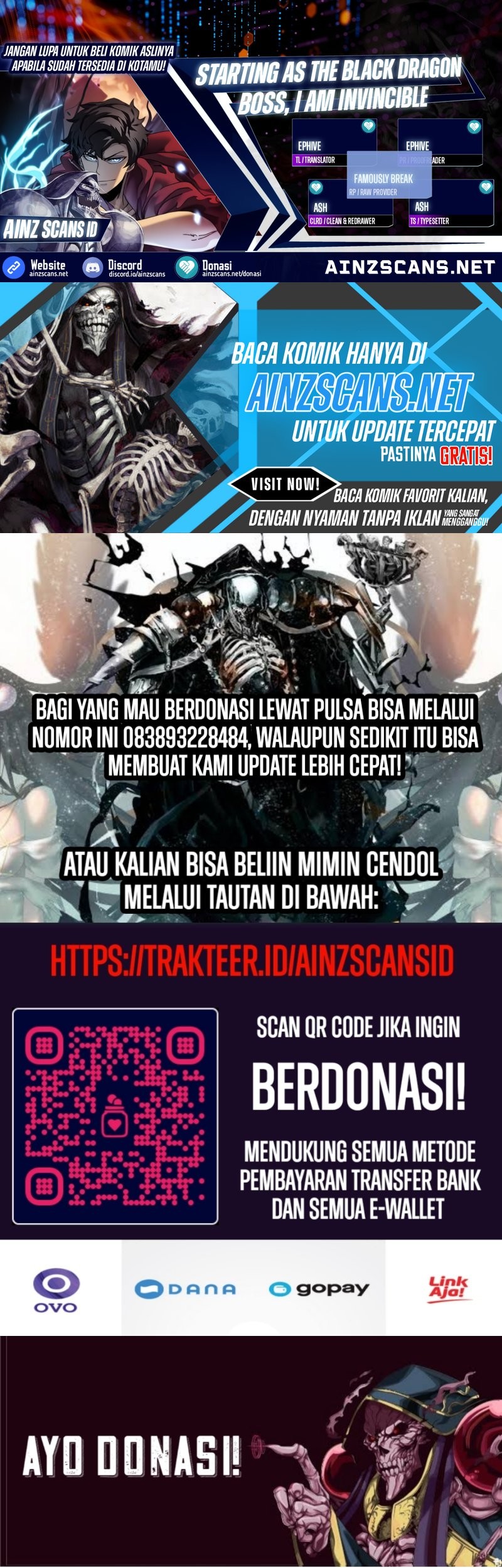 I Become Invincible Black Dragon Boss At The Start Chapter 24 - halaman 1