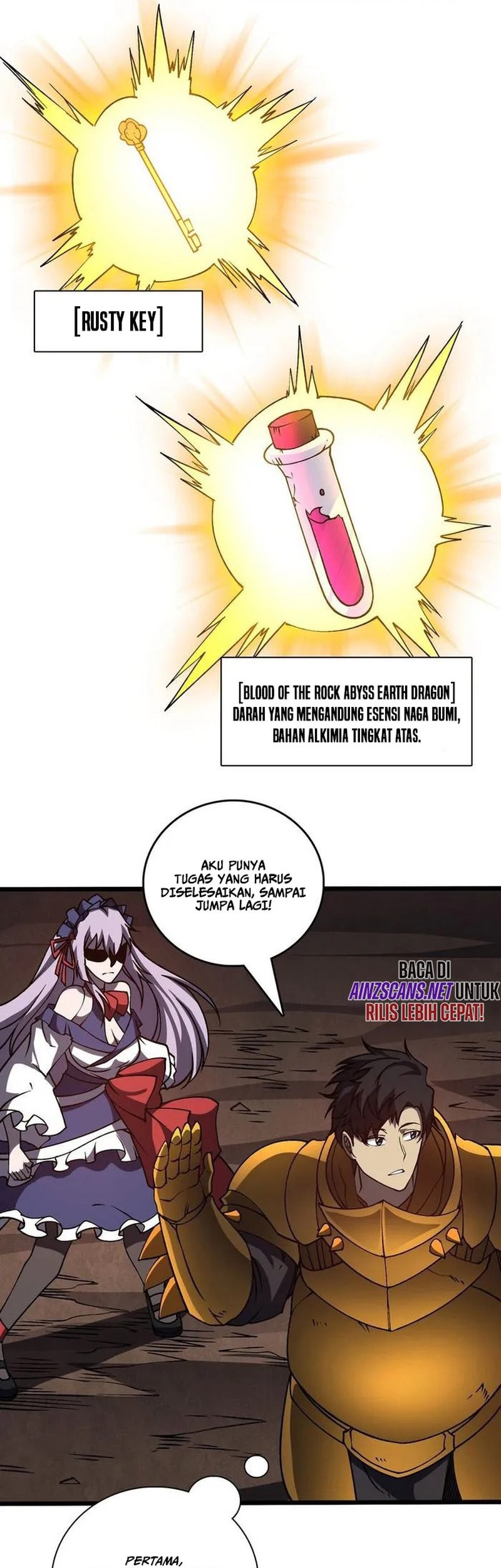 I Become Invincible Black Dragon Boss At The Start Chapter 24 - halaman 4