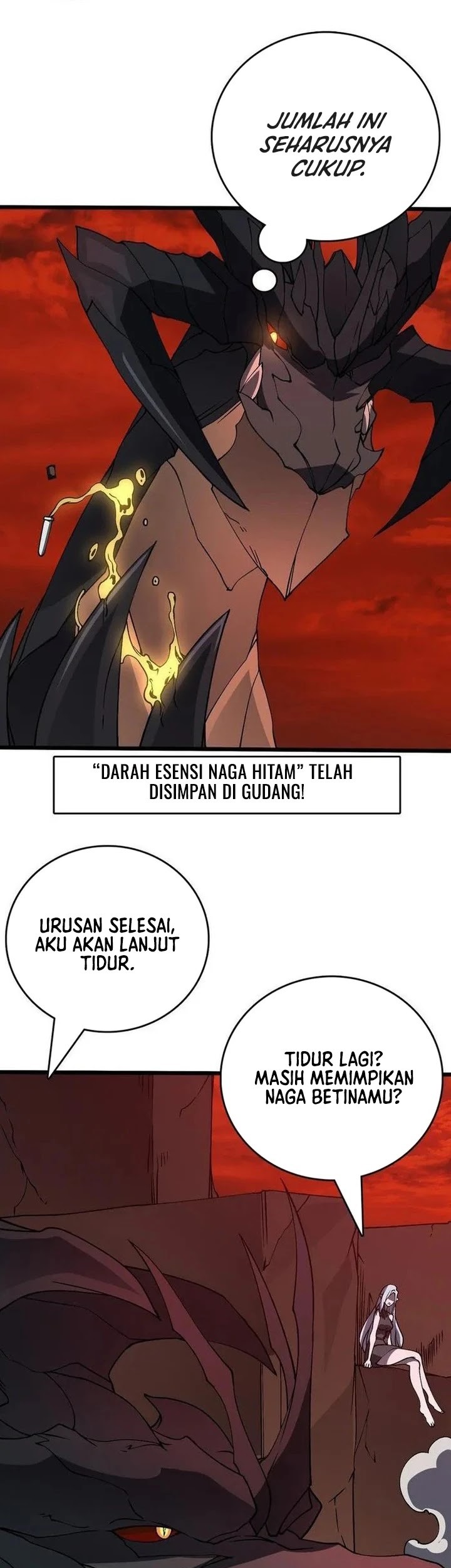I Become Invincible Black Dragon Boss At The Start Chapter 25 - halaman 18