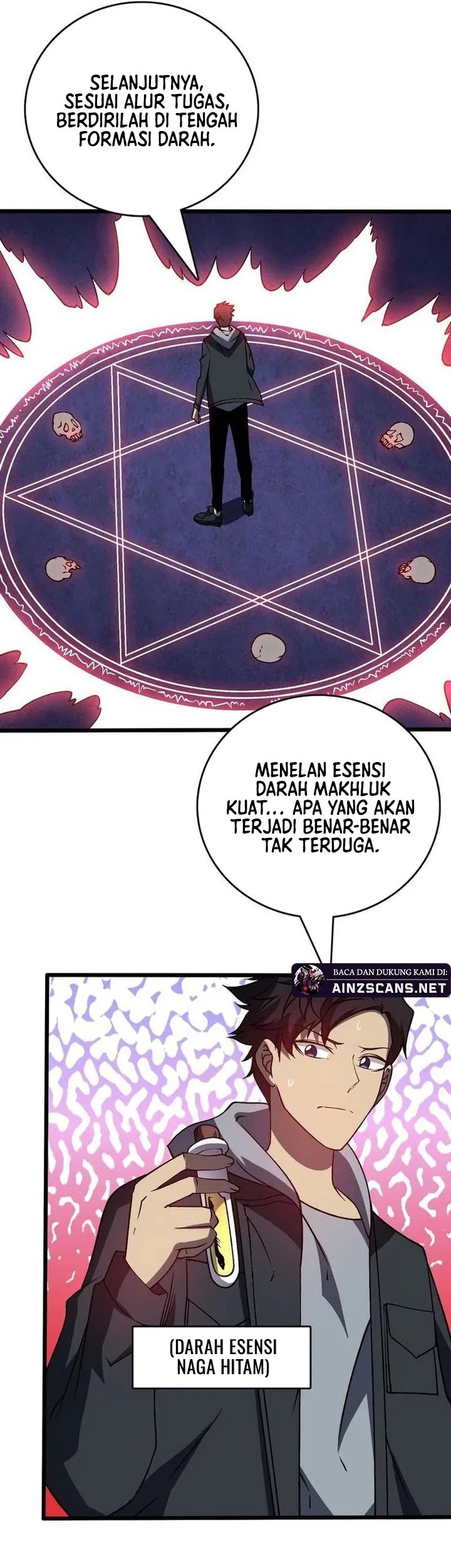 I Become Invincible Black Dragon Boss At The Start Chapter 25 - halaman 23