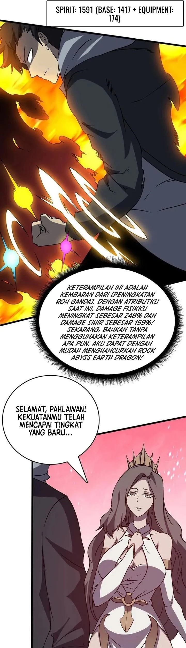 I Become Invincible Black Dragon Boss At The Start Chapter 26 - halaman 34