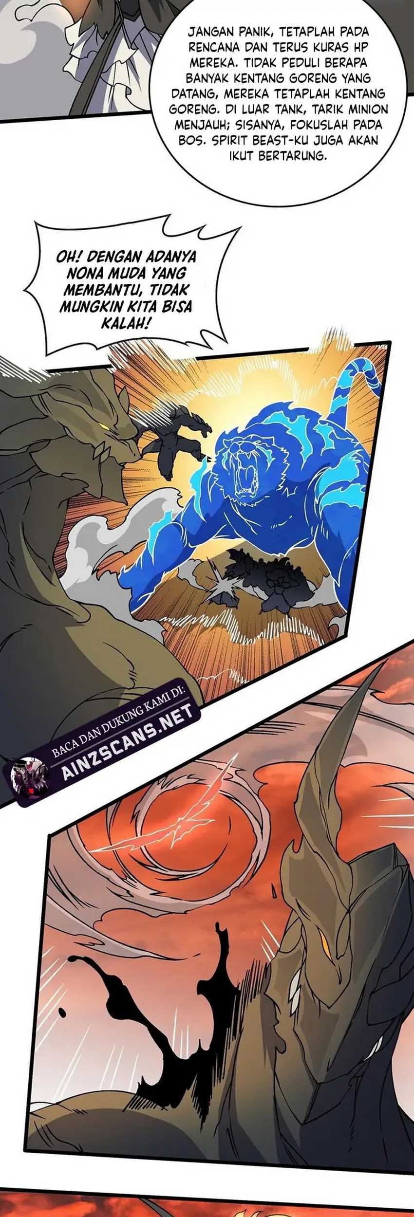 I Become Invincible Black Dragon Boss At The Start Chapter 30 - halaman 25
