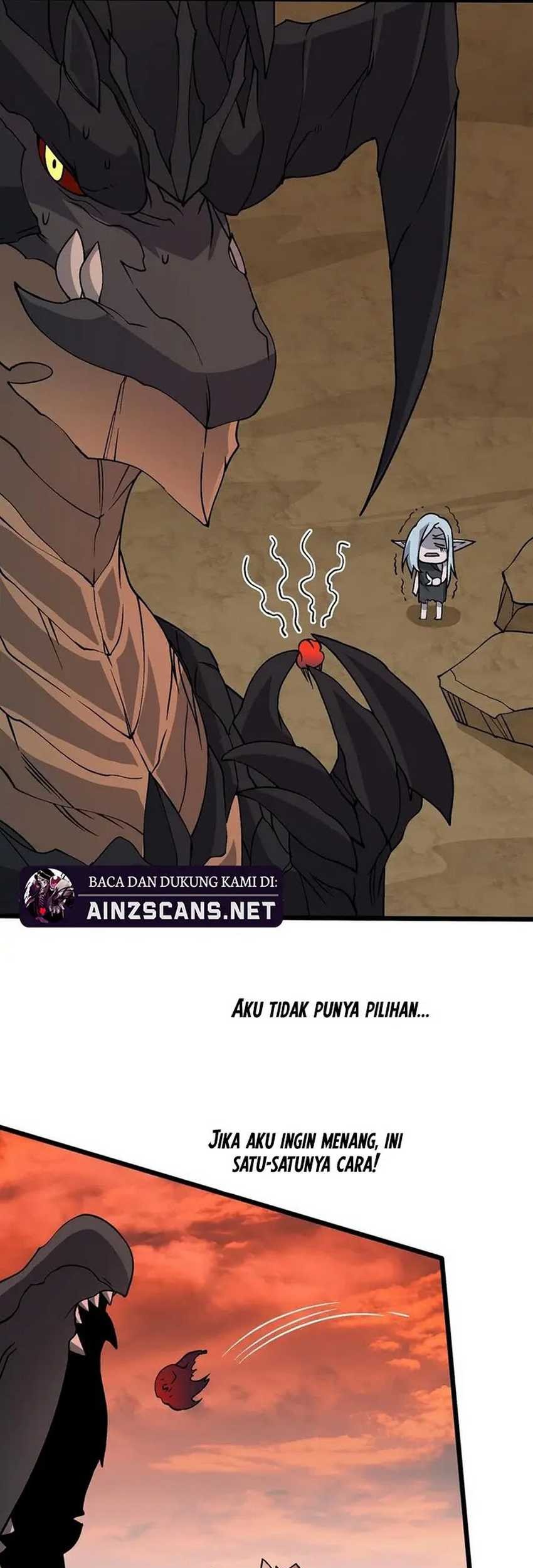 I Become Invincible Black Dragon Boss At The Start Chapter 30 - halaman 35