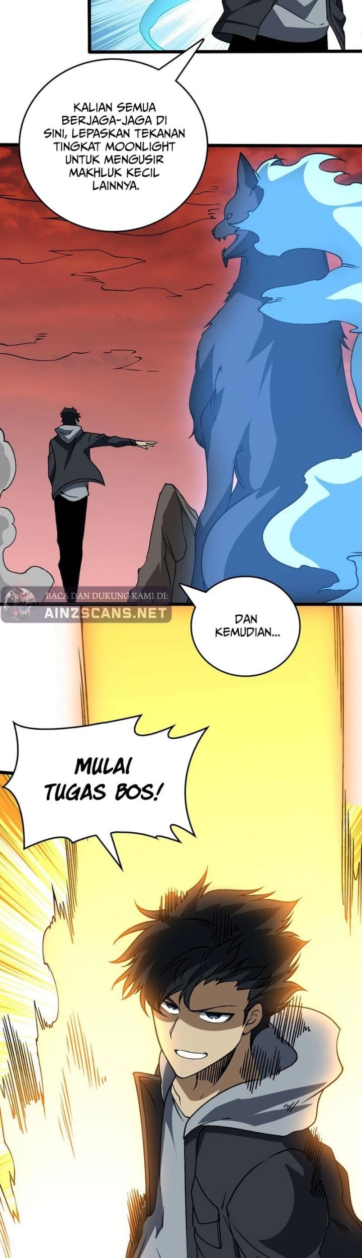 I Become Invincible Black Dragon Boss At The Start Chapter 33 - halaman 11