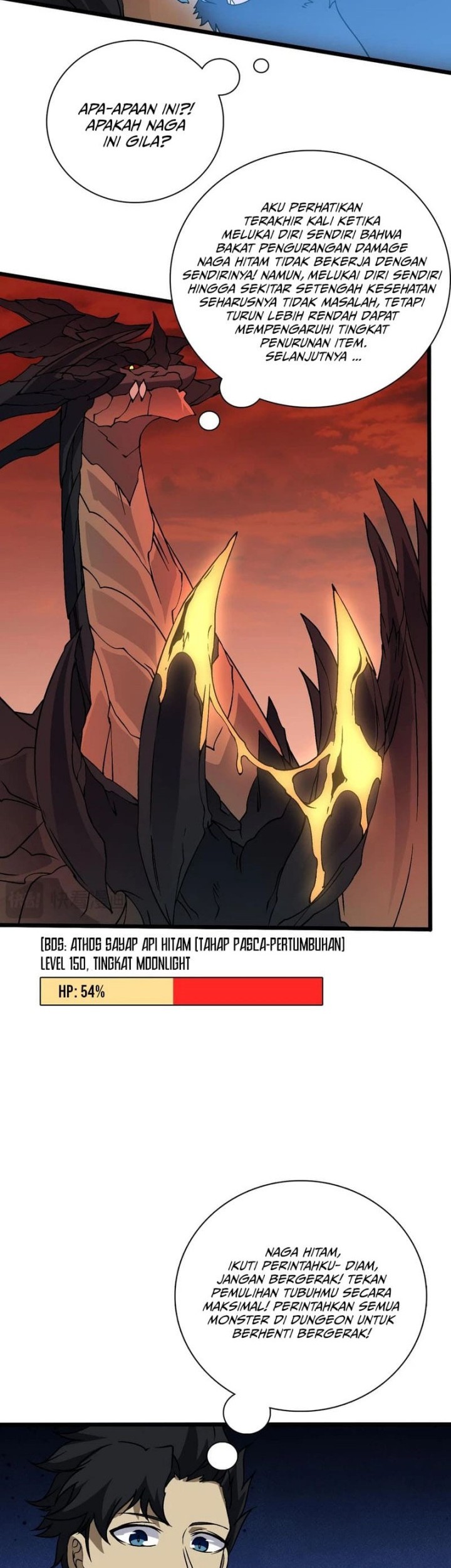I Become Invincible Black Dragon Boss At The Start Chapter 33 - halaman 17