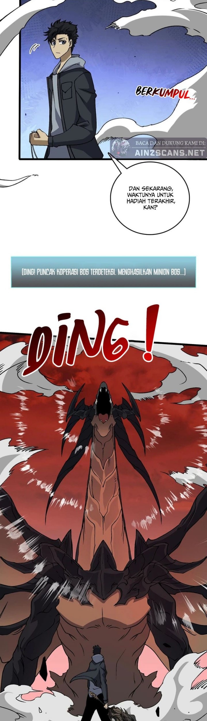 I Become Invincible Black Dragon Boss At The Start Chapter 33 - halaman 37