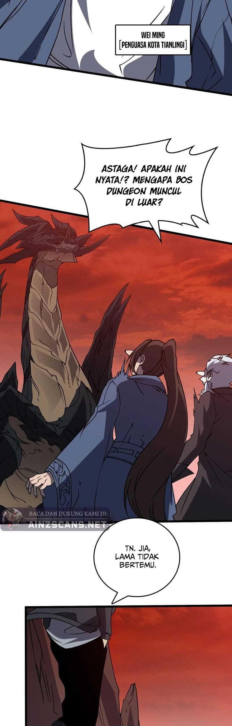 I Become Invincible Black Dragon Boss At The Start Chapter 34 - halaman 28
