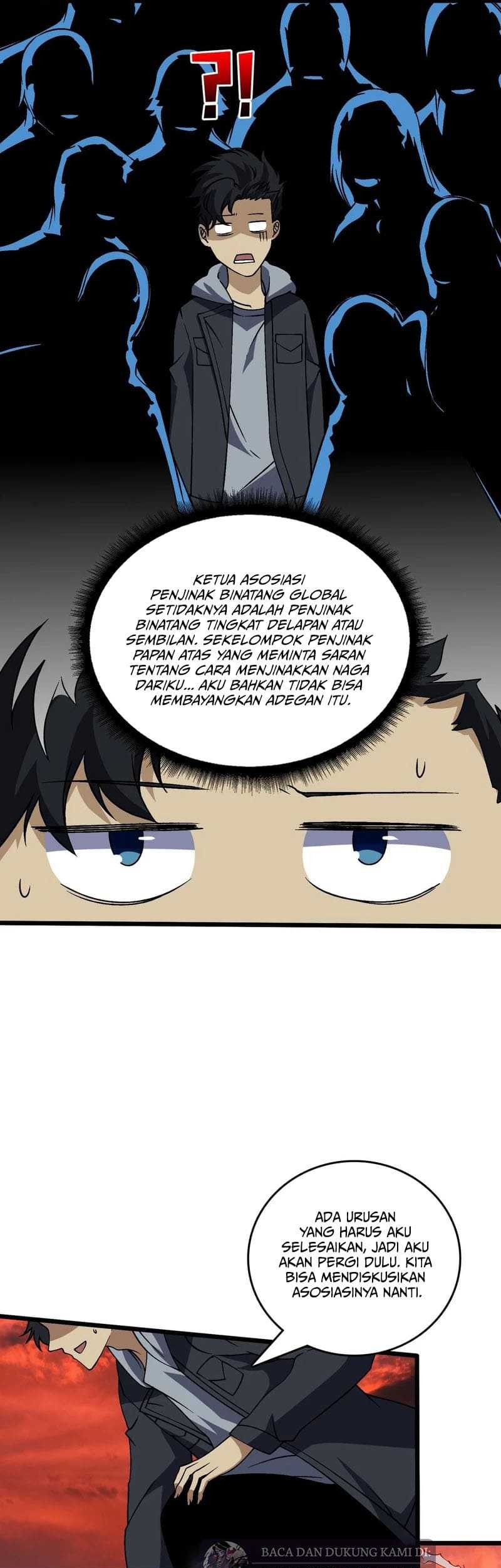 I Become Invincible Black Dragon Boss At The Start Chapter 35 - halaman 14