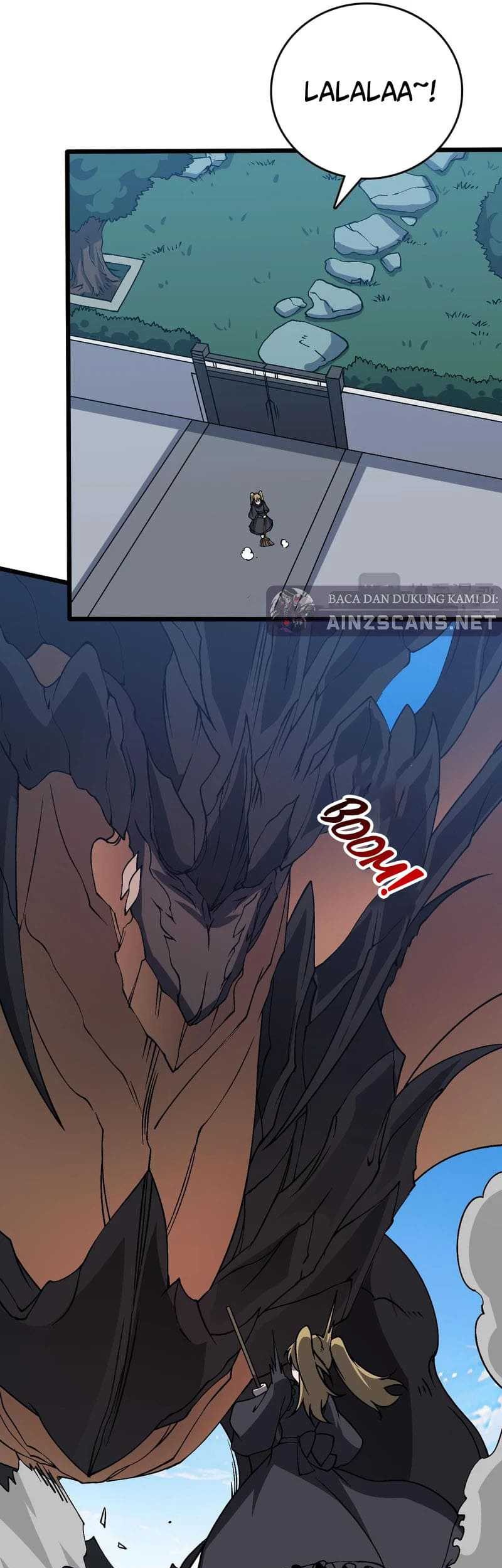 I Become Invincible Black Dragon Boss At The Start Chapter 35 - halaman 22