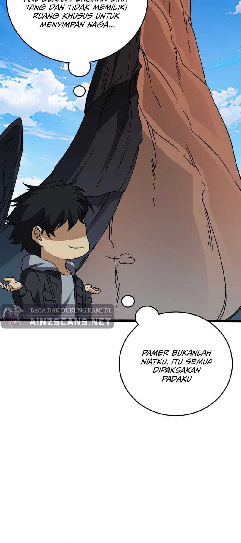 I Become Invincible Black Dragon Boss At The Start Chapter 35 - halaman 24