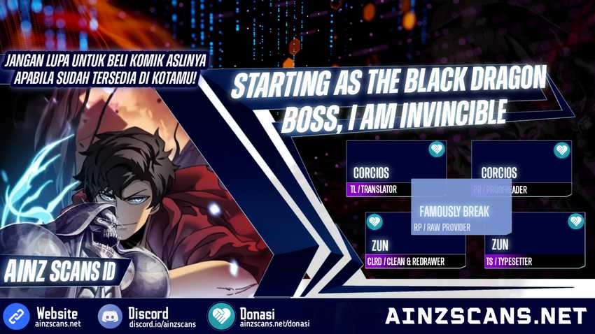 I Become Invincible Black Dragon Boss At The Start Chapter 36 - halaman 1