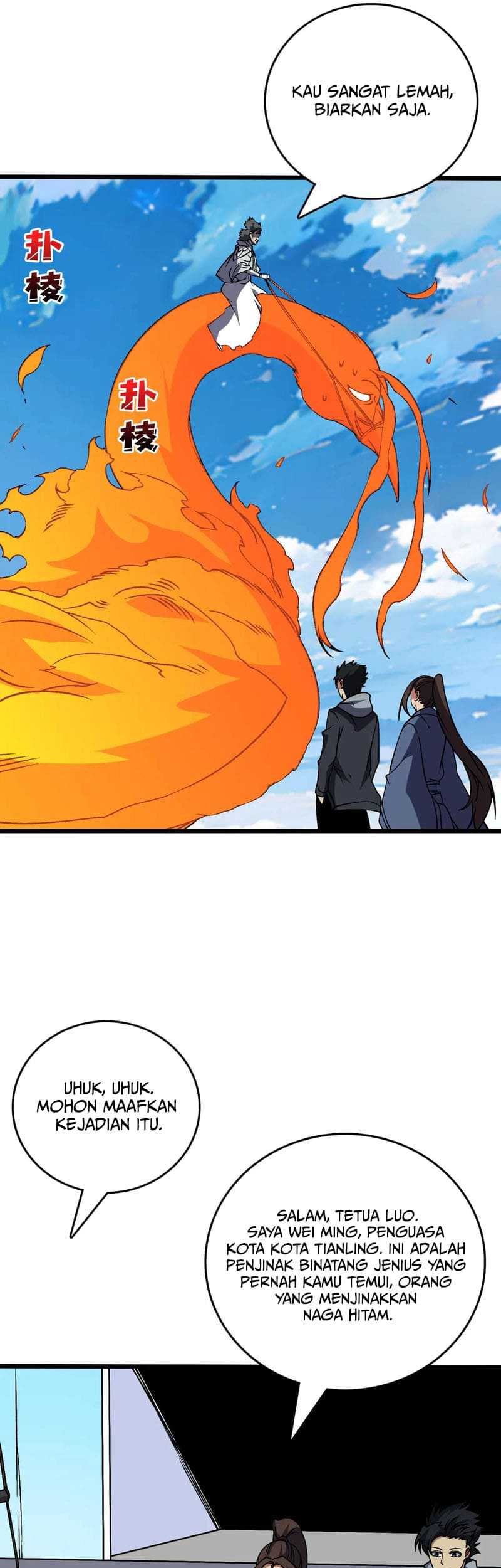 I Become Invincible Black Dragon Boss At The Start Chapter 36 - halaman 28