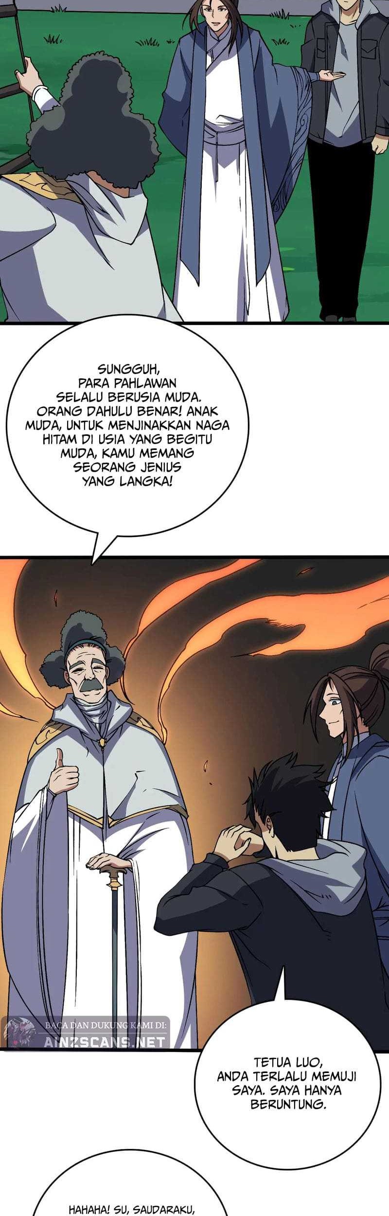 I Become Invincible Black Dragon Boss At The Start Chapter 36 - halaman 29