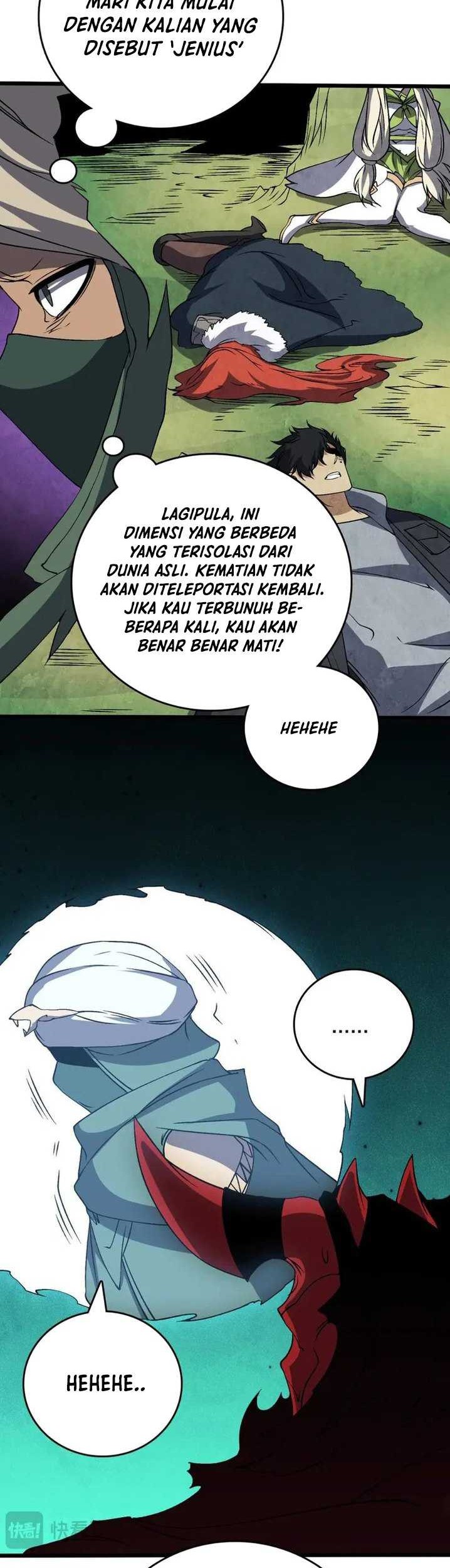 I Become Invincible Black Dragon Boss At The Start Chapter 48 - halaman 17