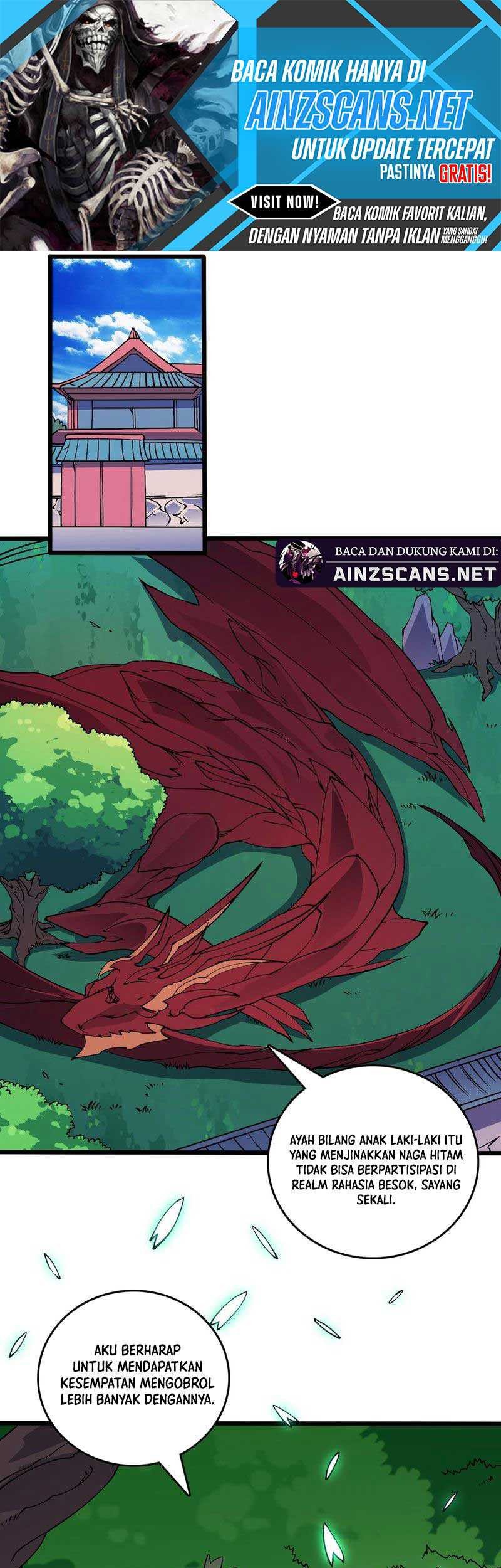 I Become Invincible Black Dragon Boss At The Start Chapter 52 - halaman 18
