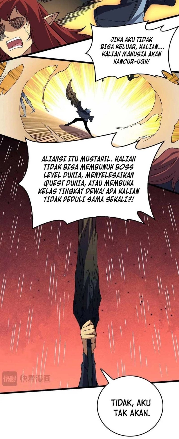 I Become Invincible Black Dragon Boss At The Start Chapter 54 - halaman 22