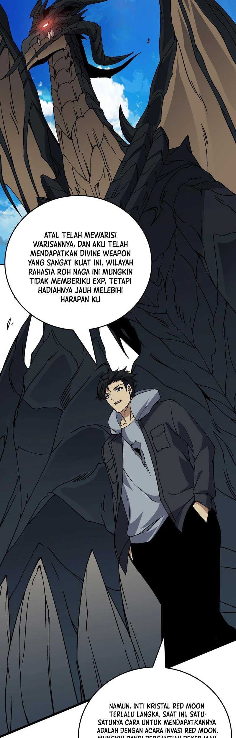 I Become Invincible Black Dragon Boss At The Start Chapter 56 - halaman 33