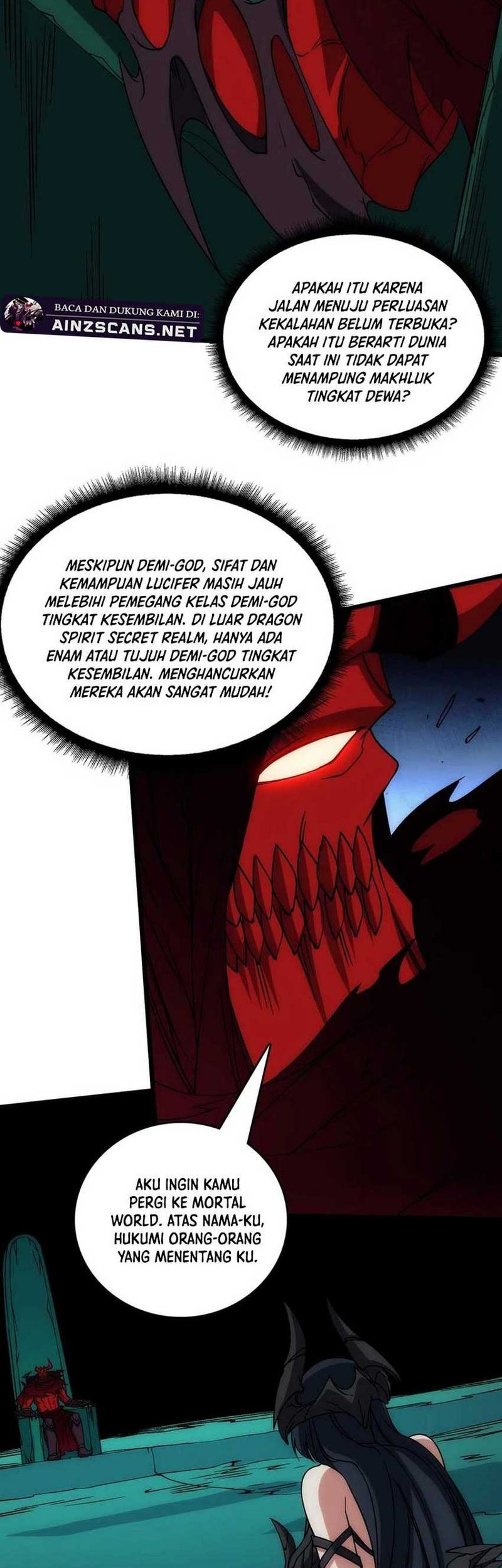 I Become Invincible Black Dragon Boss At The Start Chapter 57 - halaman 25