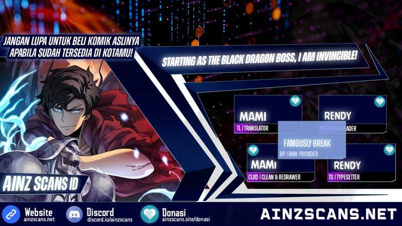 I Become Invincible Black Dragon Boss At The Start Chapter 59 - halaman 1